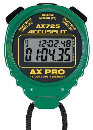Cronómetro AX725 AX PRO - 16 Memorias